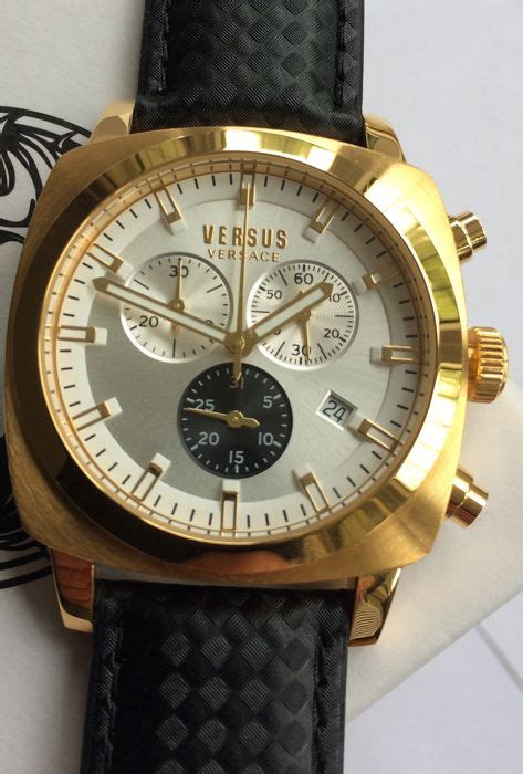 versace riverdale soi01|Versus by Versace Men's SOI010015 RIVERDALE Analog .